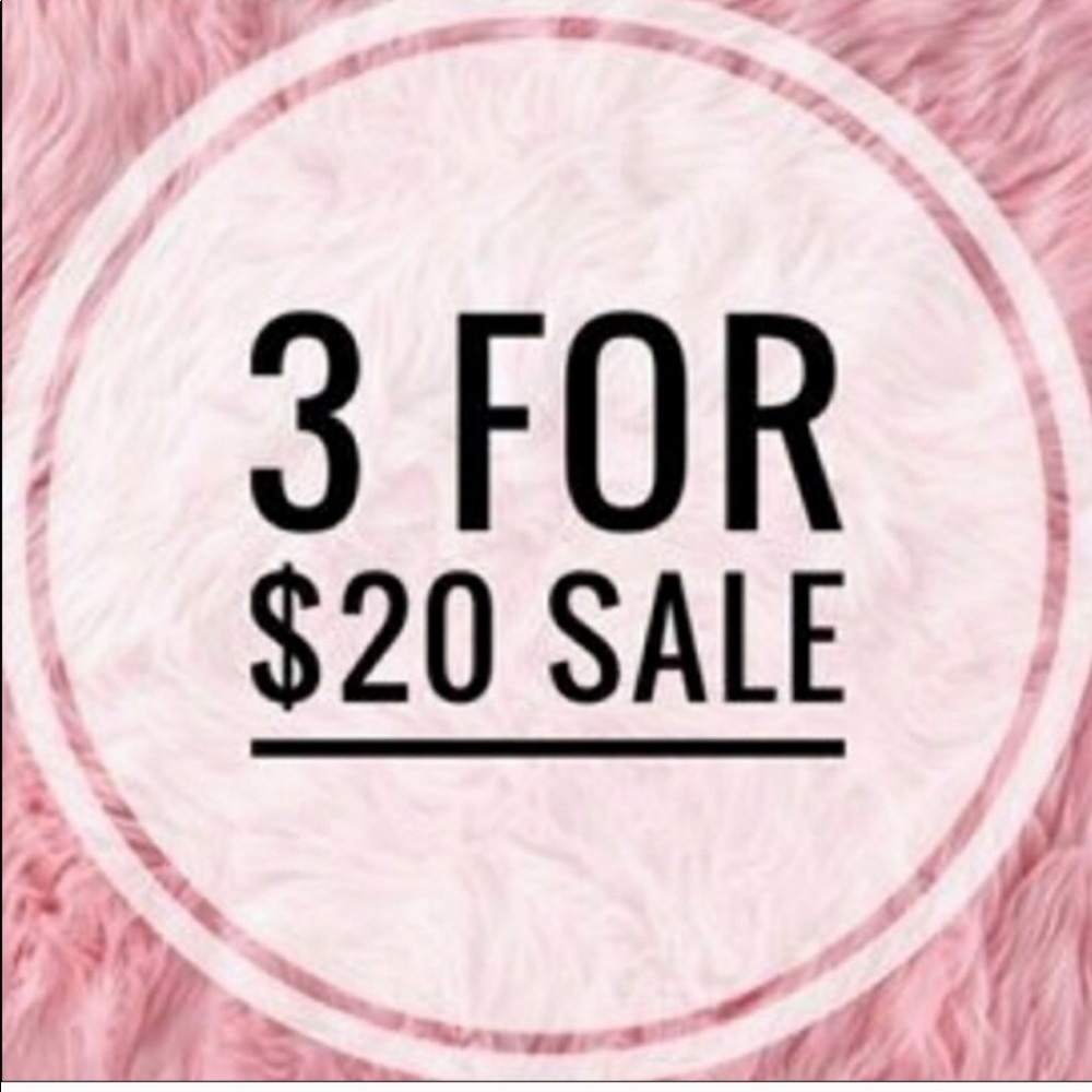 💗 3 for $20 SALE 💗